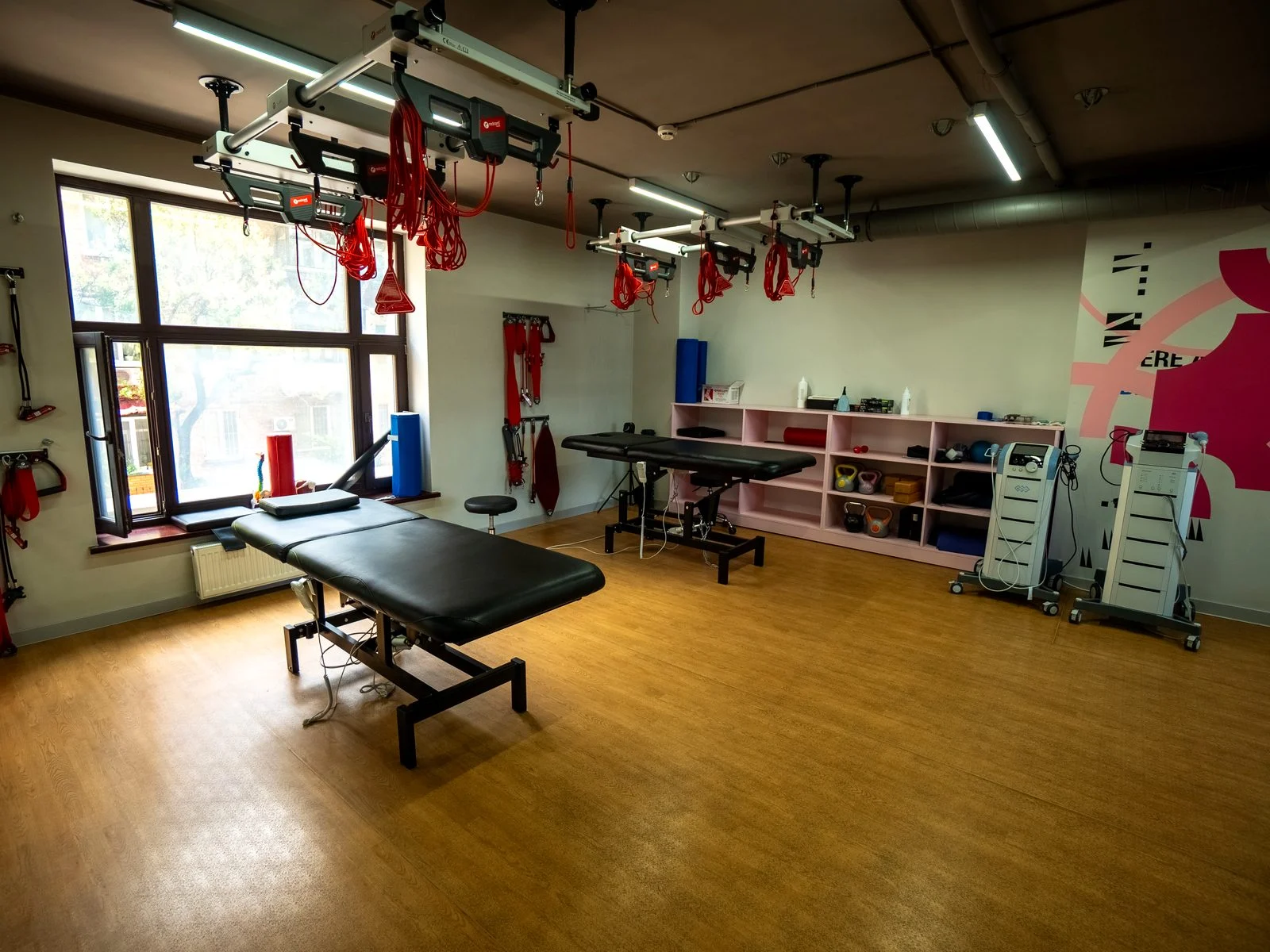Physical therapy room at Dynamica